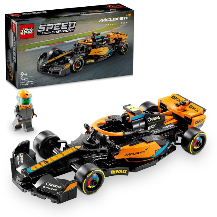 LEGO® Speed Champions - McLaren Formula 1 Race Car 2023 76919, 245 части
