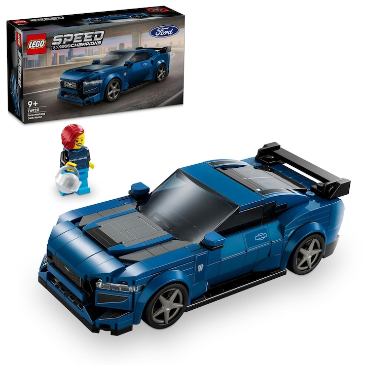LEGO® Speed Champions - Ford Mustang dark horse sports car 76920, 344 части