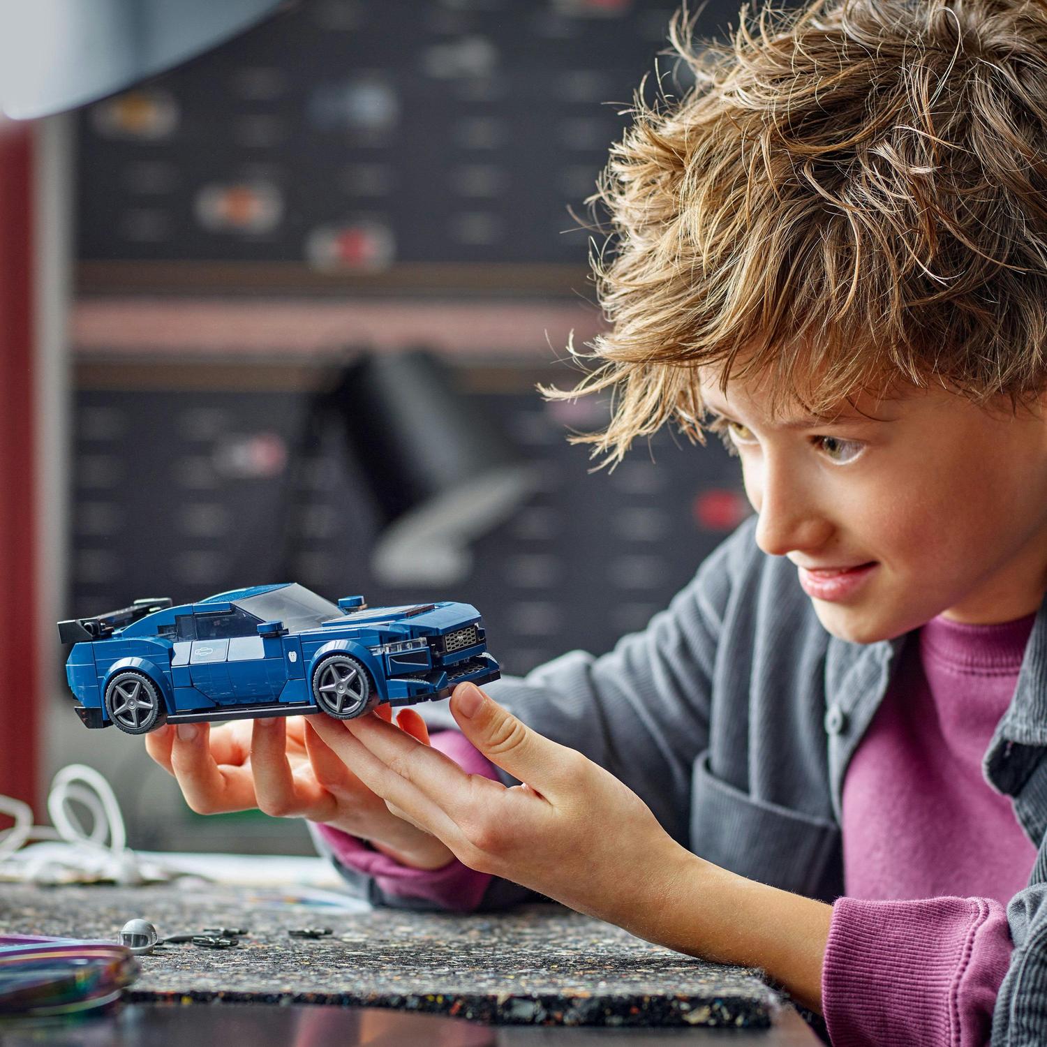 LEGO® Speed Champions - Masina sport Ford Mustang dark horse 76920