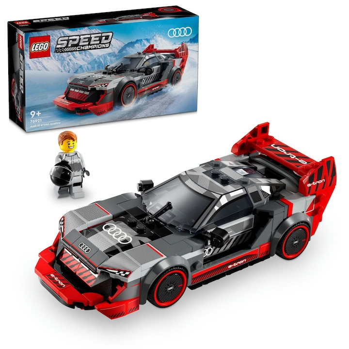 LEGO® Speed Champions - Masina de curse Audi S1 E-Tron Quattro 76921, 274 piese