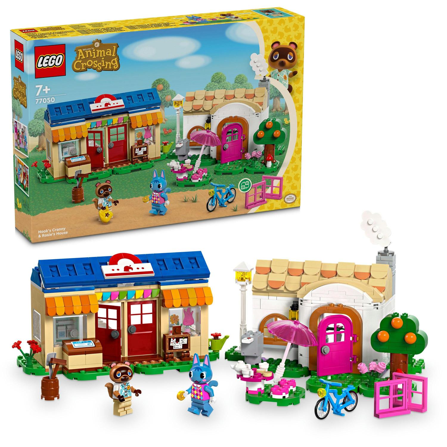 LEGO® Animal Crossing™ - Nook's cranny si casa lui Rosie 77050, 535 piese