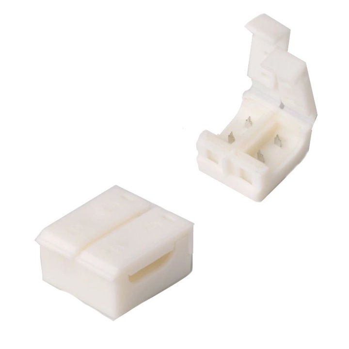 Conector pentru Benzi LED ECOLIGHT EC79103, 8mm, Wodoodporny