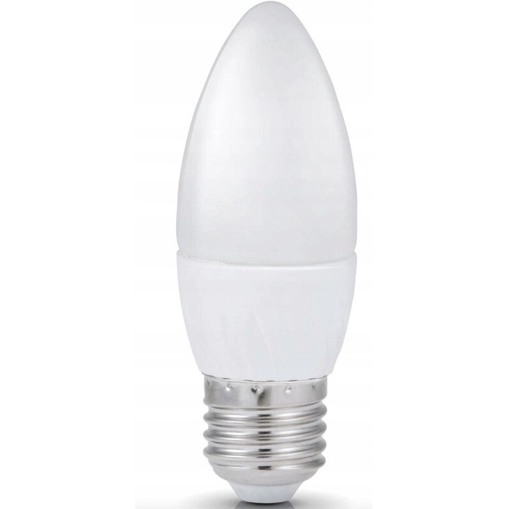 Bec LED Lumanare 10W E27 Cald 3000K, 1141318931