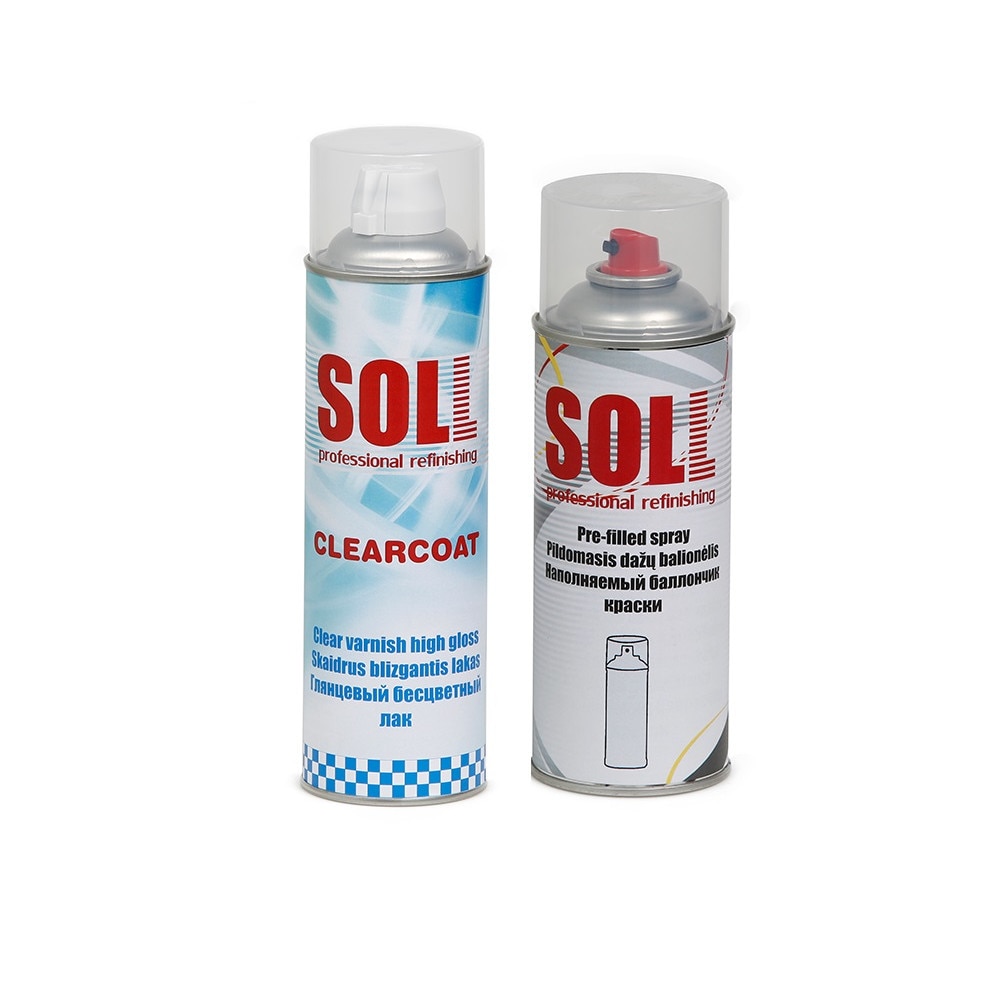 Set spray vopsea baza si lac pentru Opel Corsa 386 Fiftiesgruen