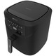 Friteuza cu aer cald, fara ulei, Cecotec Cecofry Absolute 7600 04994, 2000 W, 7.6 L, control tactil, 8 programe presetate, negru