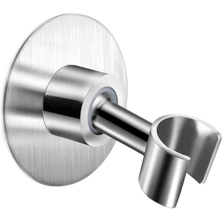 Zuhanytartó, QttvbTna, rozsdamentes acél, ezüst