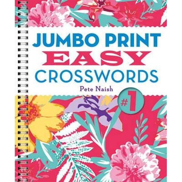 Jumbo Print Easy Crosswords No. 1