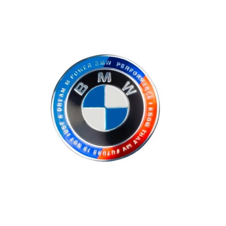 Set 4 capacele roti 68mm BMW, pentru jante aliaj, editie aniversara