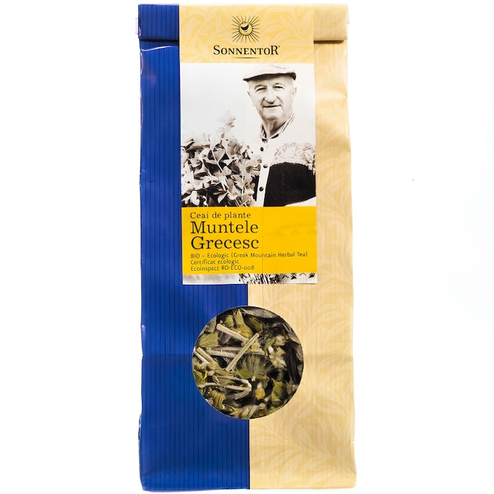 Гръцки планински чай (Sideritis Scardica), най-високо качество, 40 грама, Sonnentor