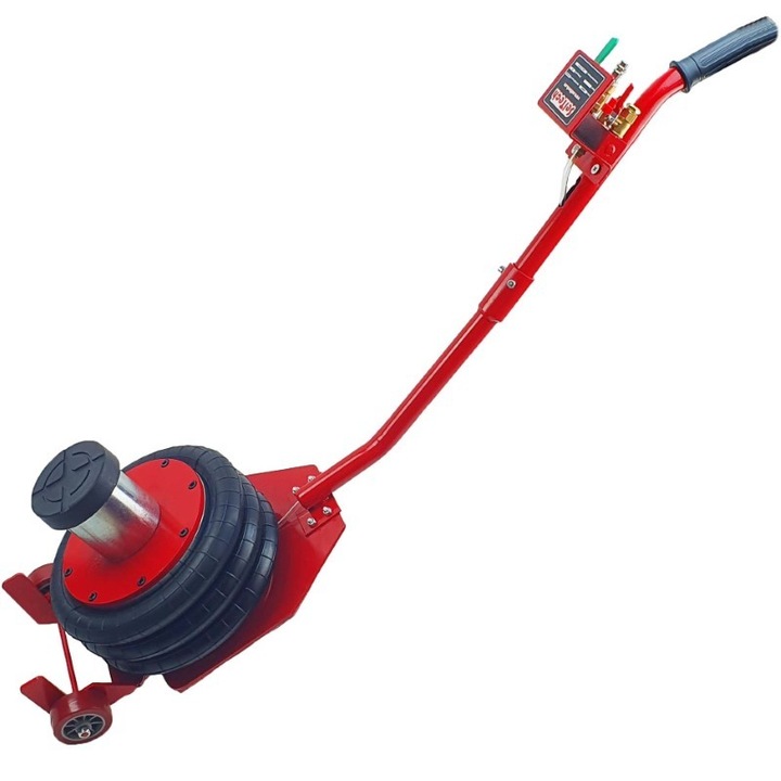 Пневматичен крик, 3,5 тона, с 3 въздушни възглавници, с повдигач