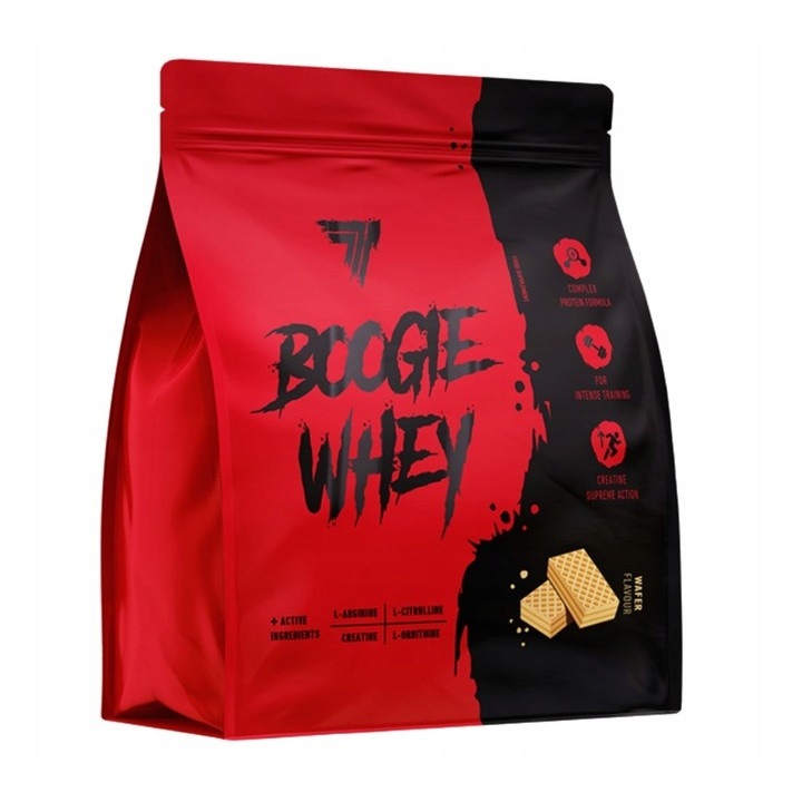 Supliment proteic, Trec Nutrition, BOOGIEWHEY, WPC, 500g Pudra, Aroma: prajitura