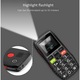 Telefon mobil pentru seniori, dual sim, buton SOS, Lanterna, taste mari, radio, camera