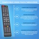 Telecomanda KNTECH, 32DM6500 compatibila Star-Light, Vision-Touch, Megavision, Smart-Tech, Diamant, neagra, baterii incluse