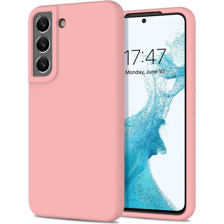 Huse pentru Samsung Galaxy S22 Vennus silicone case light pink