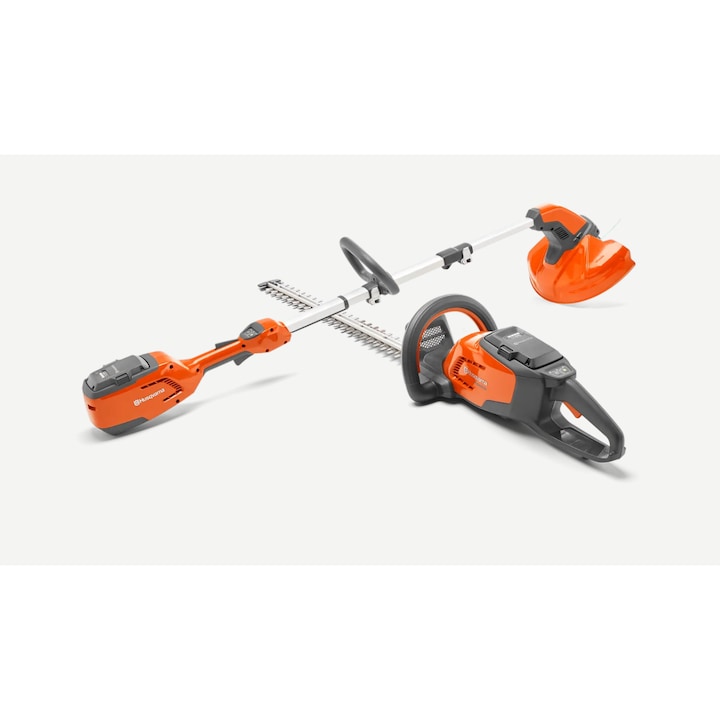 Motounealta Husqvarna Cordless 115i L + 115i HD45, Kit (Incarcator QC 80 si Acumulator BLi10, 36.5V/2.0Ah)