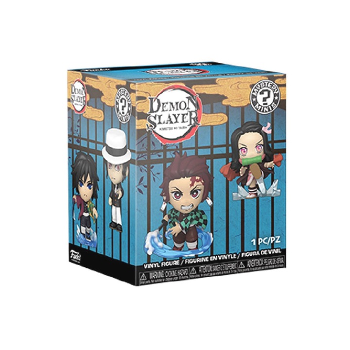 Фигурки Funko Mystery Minis Demon Slayer, Кутия