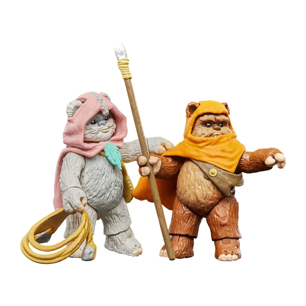 Комплект от 2 фигури Star Wars Ewoks Vintage Collection Wicket W ...