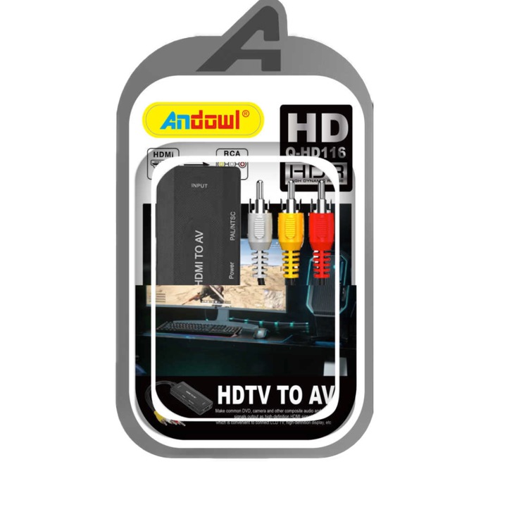 Convertor Video HDTV to AV model HD116