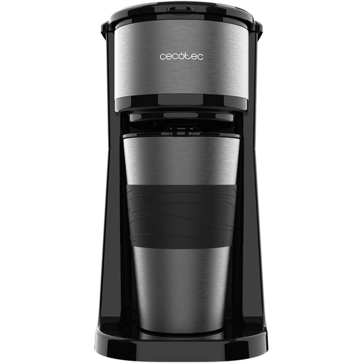 Filtru cafea cu termos portabil Drop&Go Cecotec, 700W, 420 ml, filtru permanent sau hartie, oprire automata