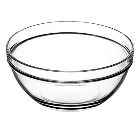 Pasabahce Set de 2 boluri de sticlă Chefs, 5,5 litri