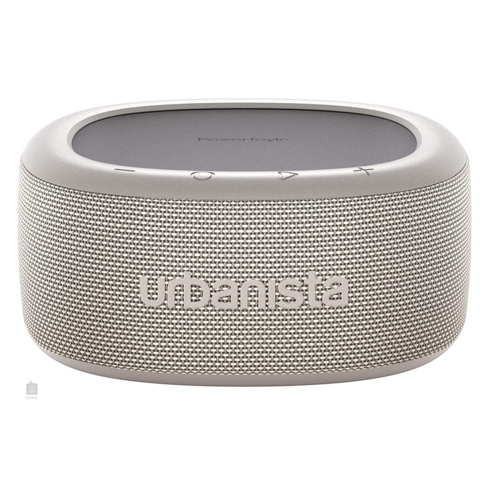 Urbanista Malibu hordozható hangszóró, True Wireless, napelemes töltés/USB-C, 20W, Bluetooth 5.2, IP67, szürke