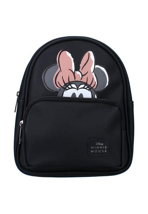 Vadobag, Rucsac cu imprimeu Minnie Mouse, Negru