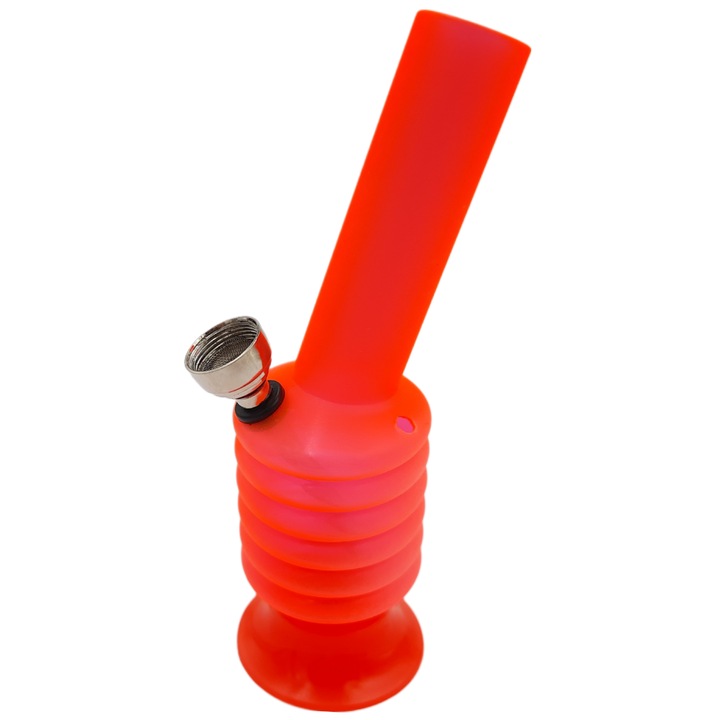 Pipa de fumat, Acril, 150 mm, Rosu