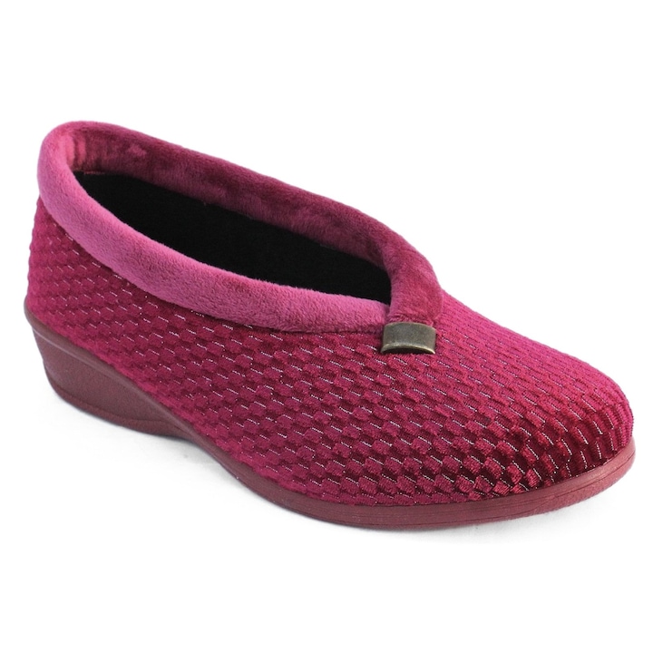 Papuci slip-on dama Koyuk Dinamic Koyuk 870-155 culoare burgundy - mummy 07171