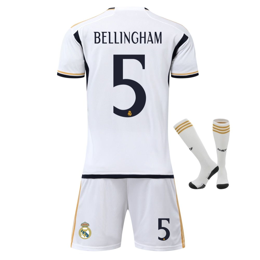 Echipament sportiv barbati Real Madrid Bellingham Fotbal Tricou