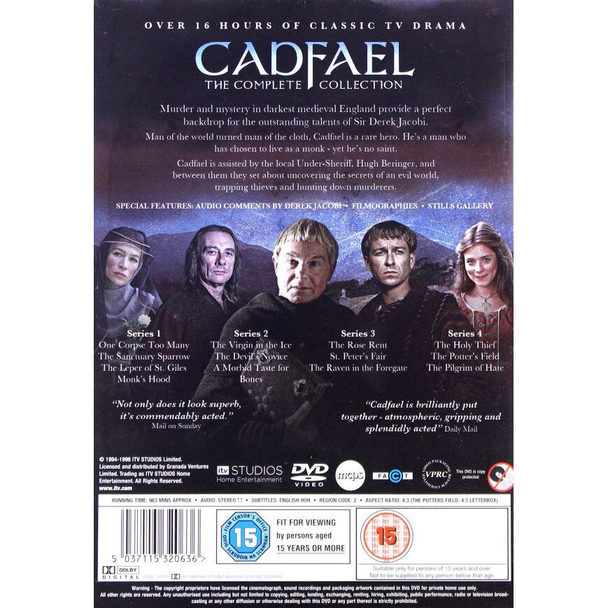 Cadfael [5DVD] - eMAG.ro