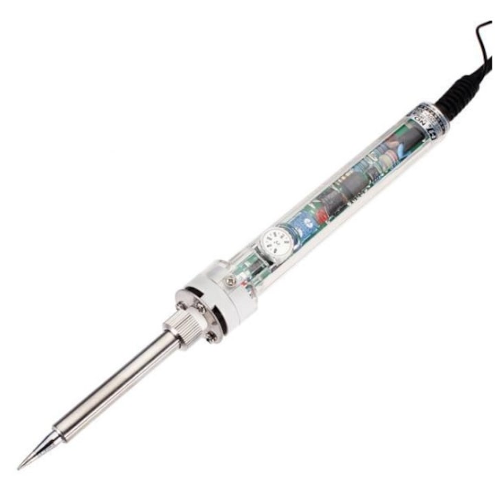 Ciocan de lipit, cu temperatura reglabila, intre 200-450 grade, putere 60 W, alimentare 220V