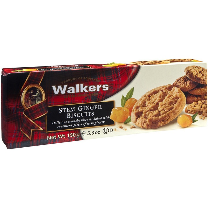 Biscuiti cu ghimbir, Walkers, 150g