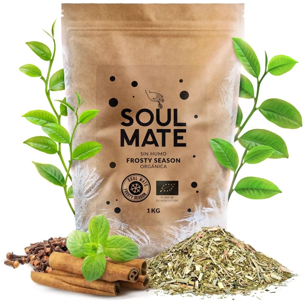 Yerba Mate Tea Bio, Soul Mate Organica Frosty Season, Enyhe, 1kg - eMAG.hu