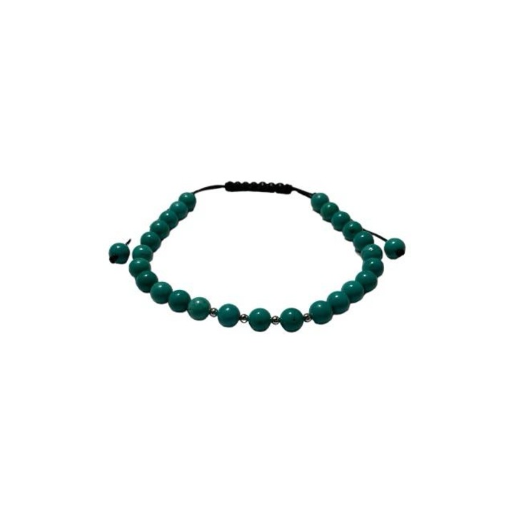 Bratara reglabila cu pietre semipretioase Turcoaz