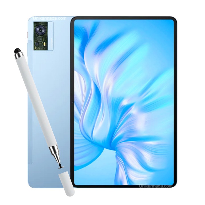 Tableta Oukitel OT5 Albastru, 4G, 12" 2K, 36GB RAM (12+24), 256GB ROM, Helio G99, Android 13, 11000 mAh, 16MP Camera, Dual SIM