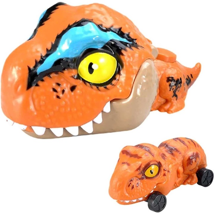 Стартер за автомобили с динозаври, внос на LG, оранжев