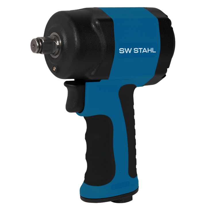 Pistol pneumatic cu impact Sw Stahl, antrenor patrat 1/2 inch, cuplu maxim slabire 1200 Nm, lungime 115 mm