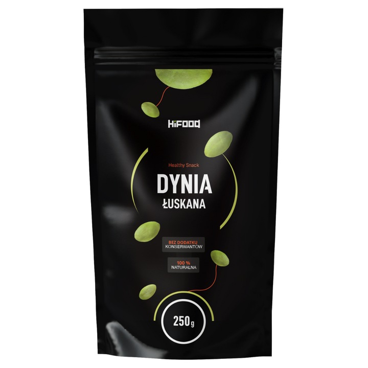 Seminte de dovleac decojite 250g HiFOOD POLSKIE Seminte de dovleac PREMIUM