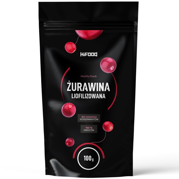 Afine liofilizate 100% INTEGRE 100 g HiFOOD YUMMY