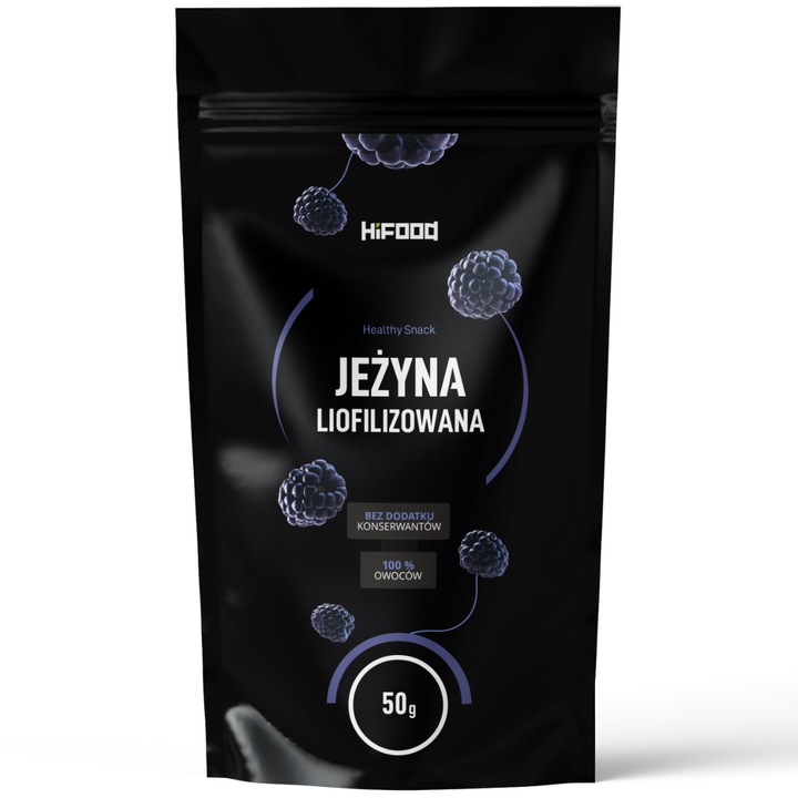 MURE LIOFILizate 50g HiFOOD FARA CONSERVANTE