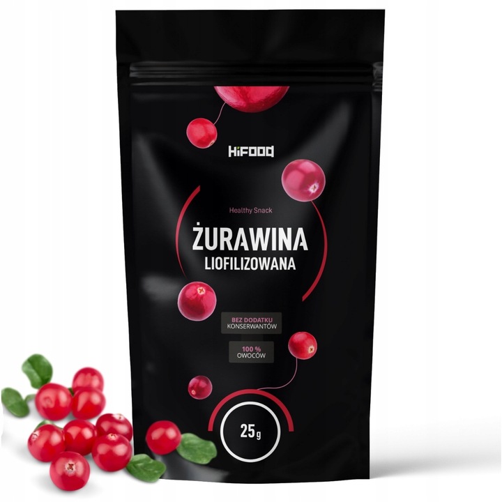 Afine liofilizate 100% INTEGRE 25 g HiFOOD YUMMY