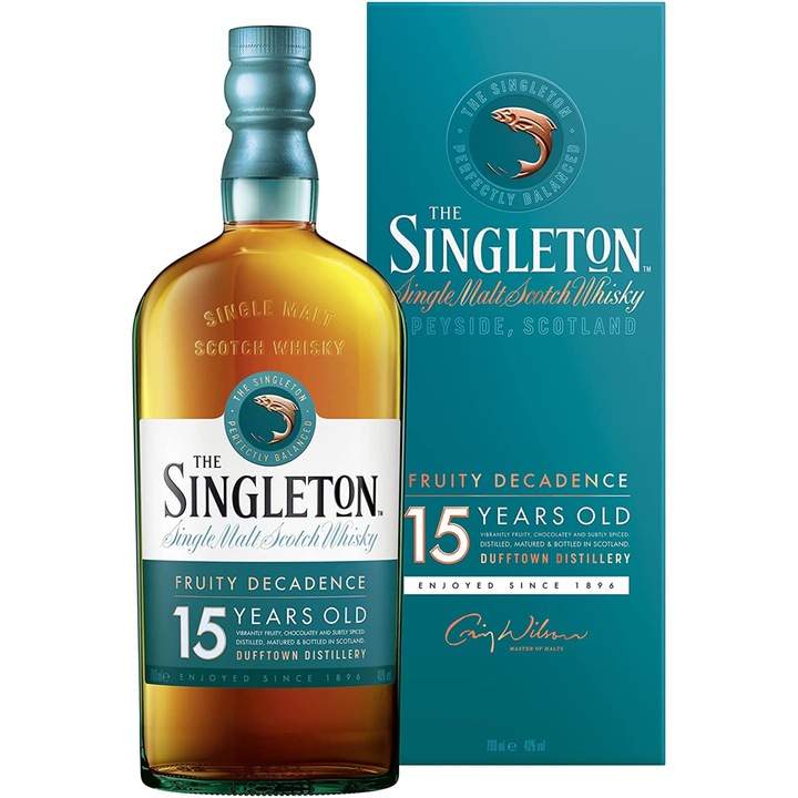 Whisky Single Malt The Singleton Of Dufftown, 15YO, 40%, 0.7l