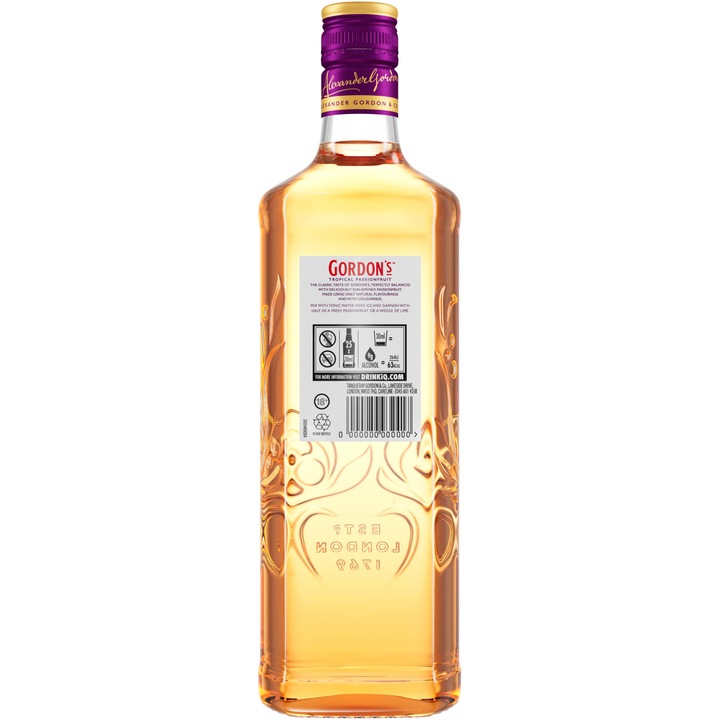 Gin Gordon's Tropical Passion Fruit, 37.5%, 0.7l