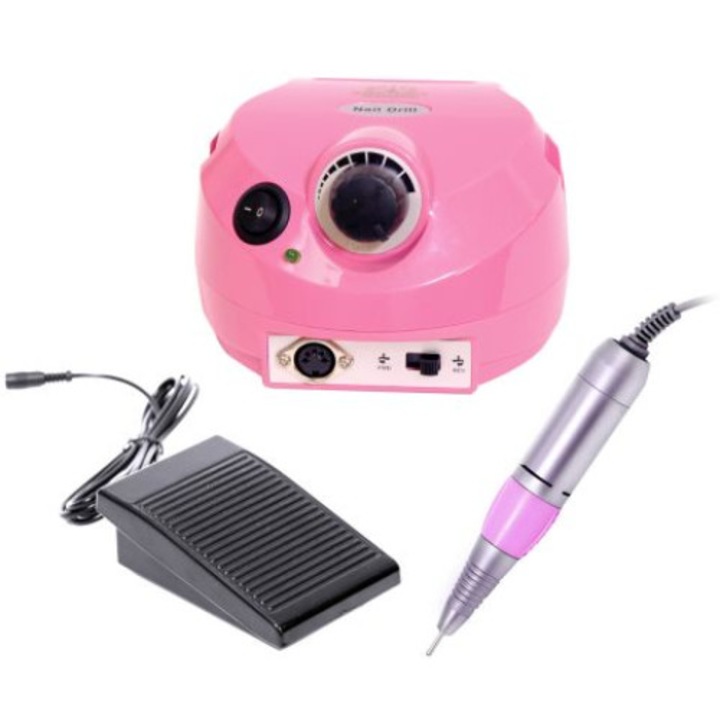 Електрическа пила за маникюр и педикюр Global Fashion GF-202, 35000 об/мин, 65 вата