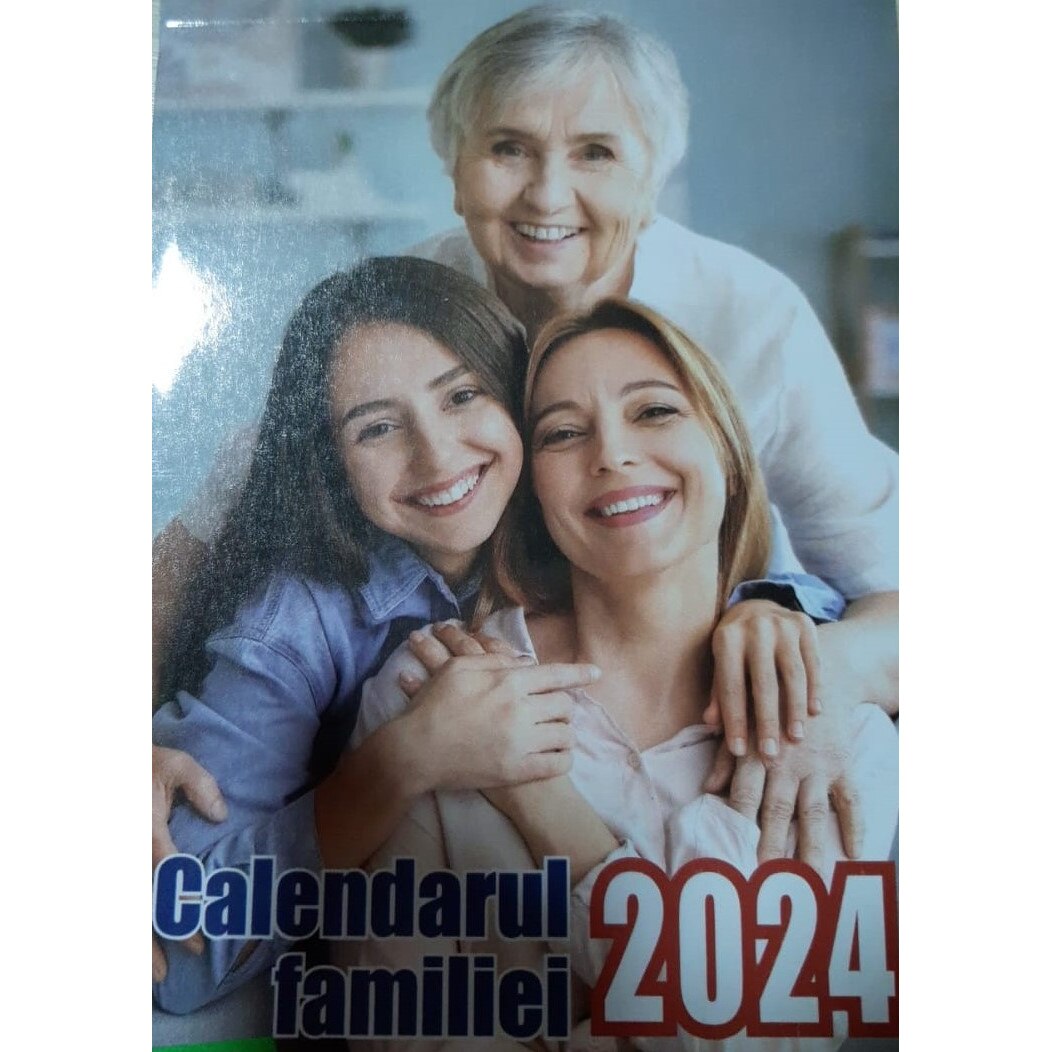 Calendarul familiei tale 2024 365 file editura Maxim eMAG.ro