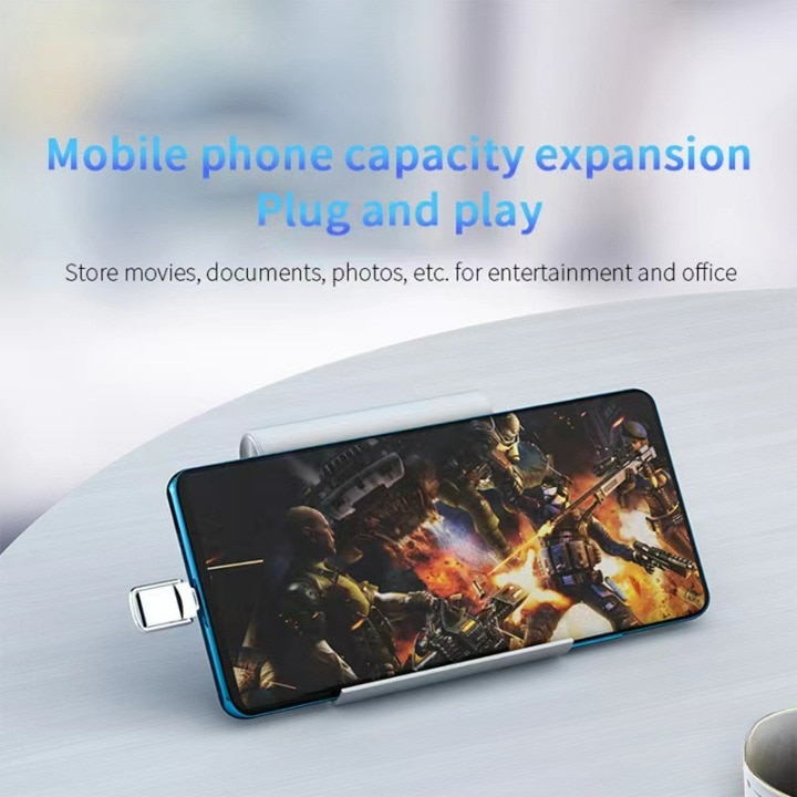 USB флашка за мобилен телефон и компютър, голям капацитет, 32GB, 2 в 1 ...