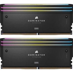 Memorie Corsair DOMINATOR TITANIUM RGB DDR5, 64GB, KIT 2x32GB