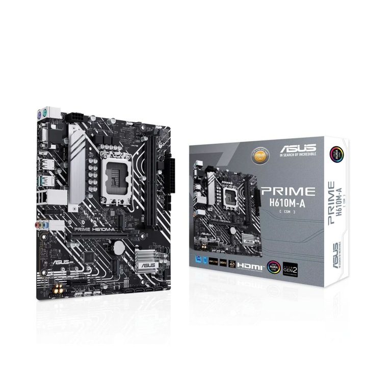 Asus PRIME H610M-A-CSM, 224143, Alaplap