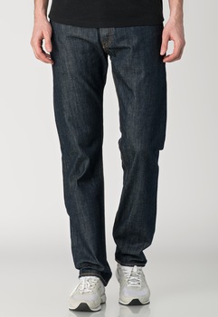 Levi's, Jeansi drepti albastru indigo 501® Levi's, Jeansi drepti albastru indigo 501®