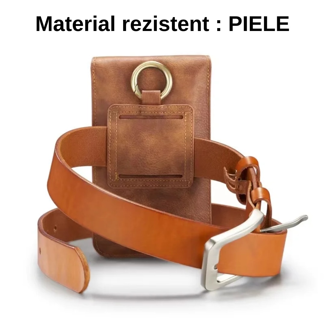Husa Telefon, Compatibila telefoane pana la 7 inch, PU, 2 in 1, Tip Portofel, 13 Sloturi Card, Depozit Baterie Externa, Inchidere Magnet, Prindere Curea
